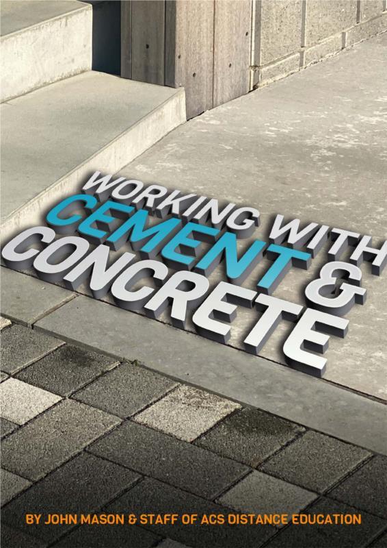 Working with Cement and Concrete
