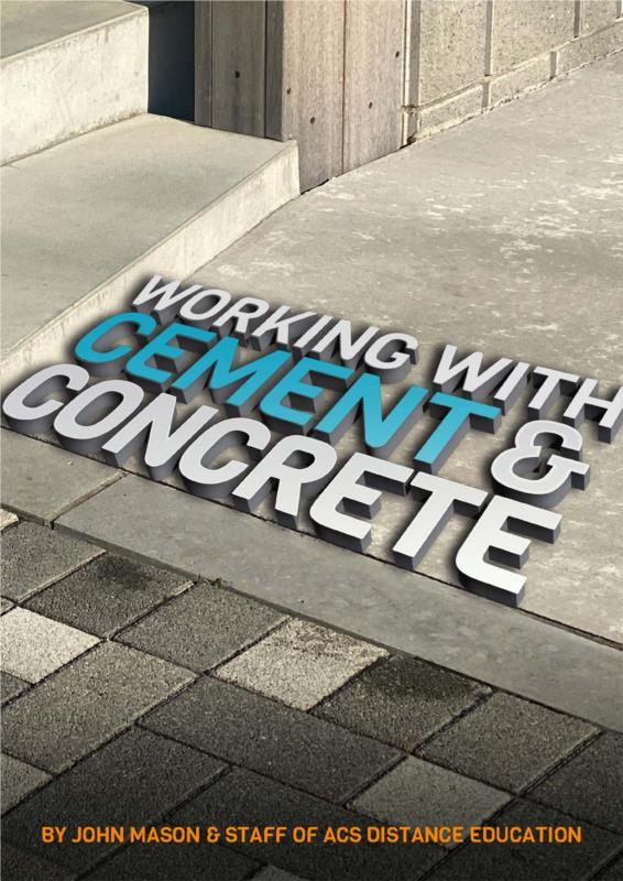 Working with Cement and Concrete